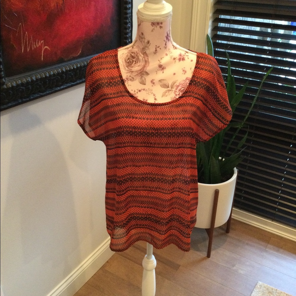 Sheer women’s top